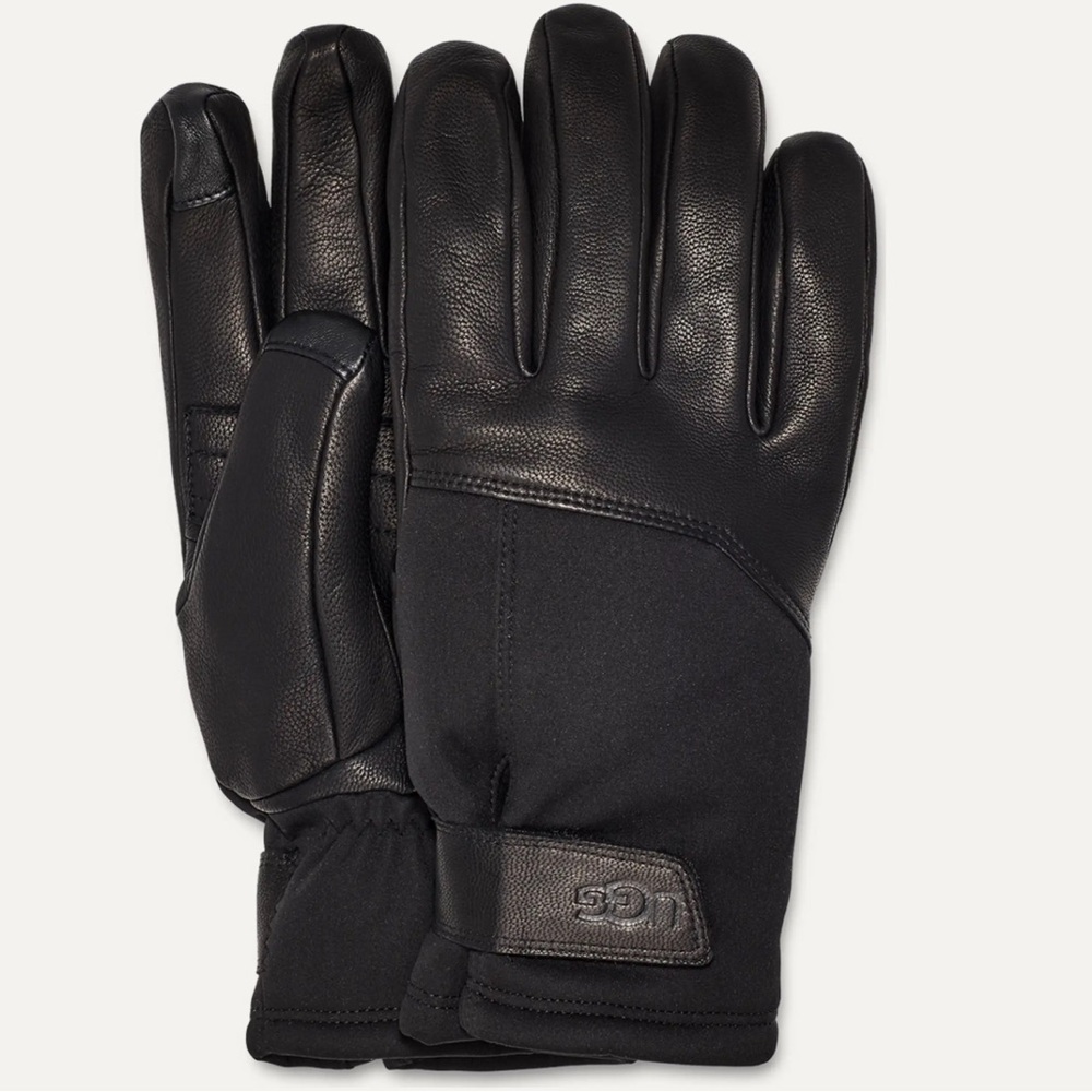 UGG Nylon Logo Wrist Strap Glove